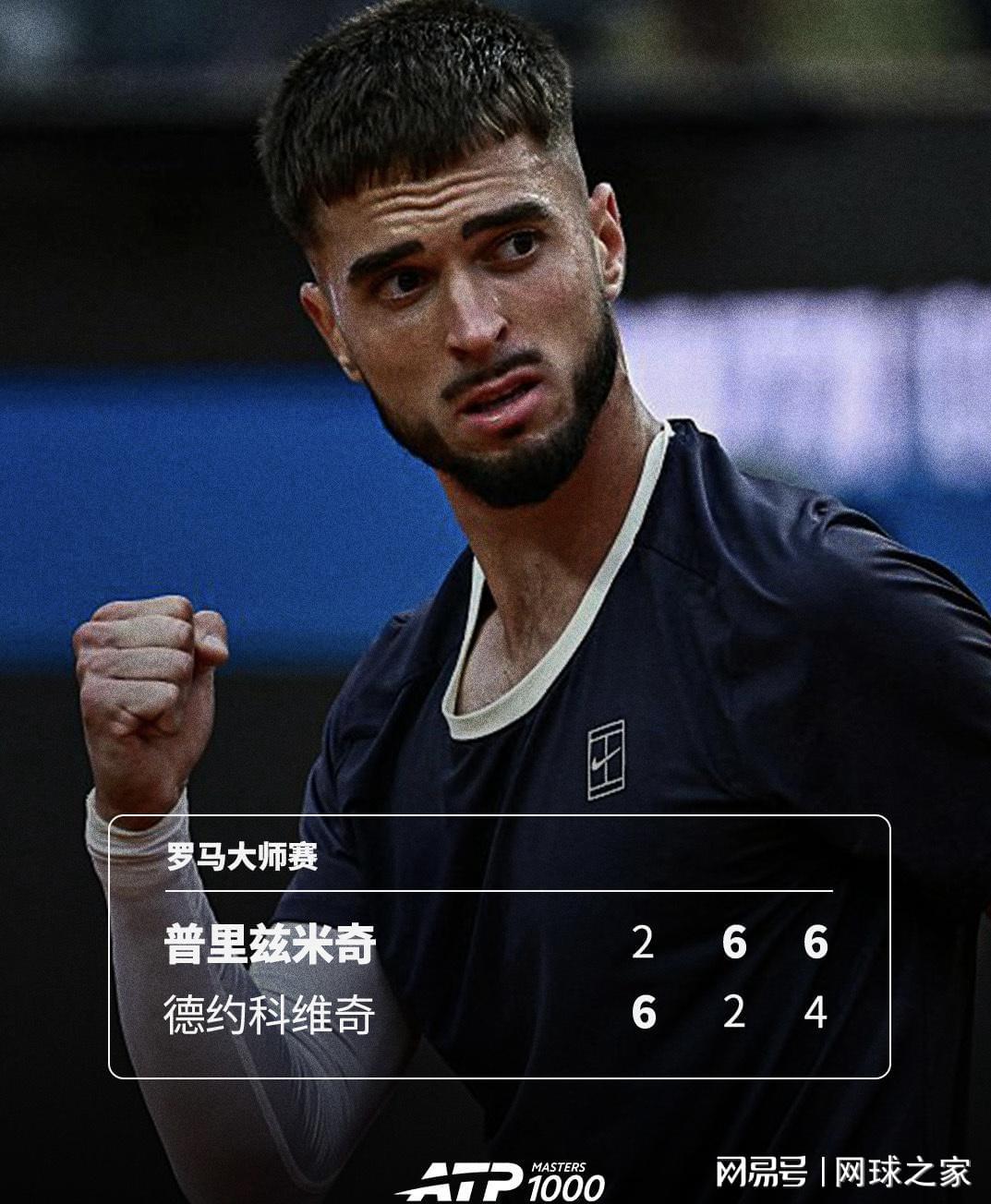 必威体育app下载-德约科维奇19年来罗马站首次首战出局，红土零胜奔赴法网